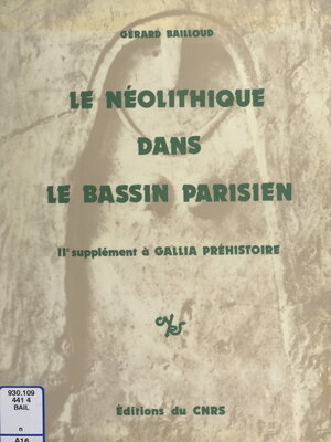 cover image of Le Néolithique dans le Bassin parisien